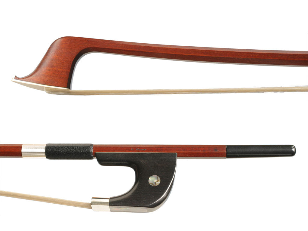 G. Werner Better Quality Pernambuco Octagonal German Style Double Bass Bow