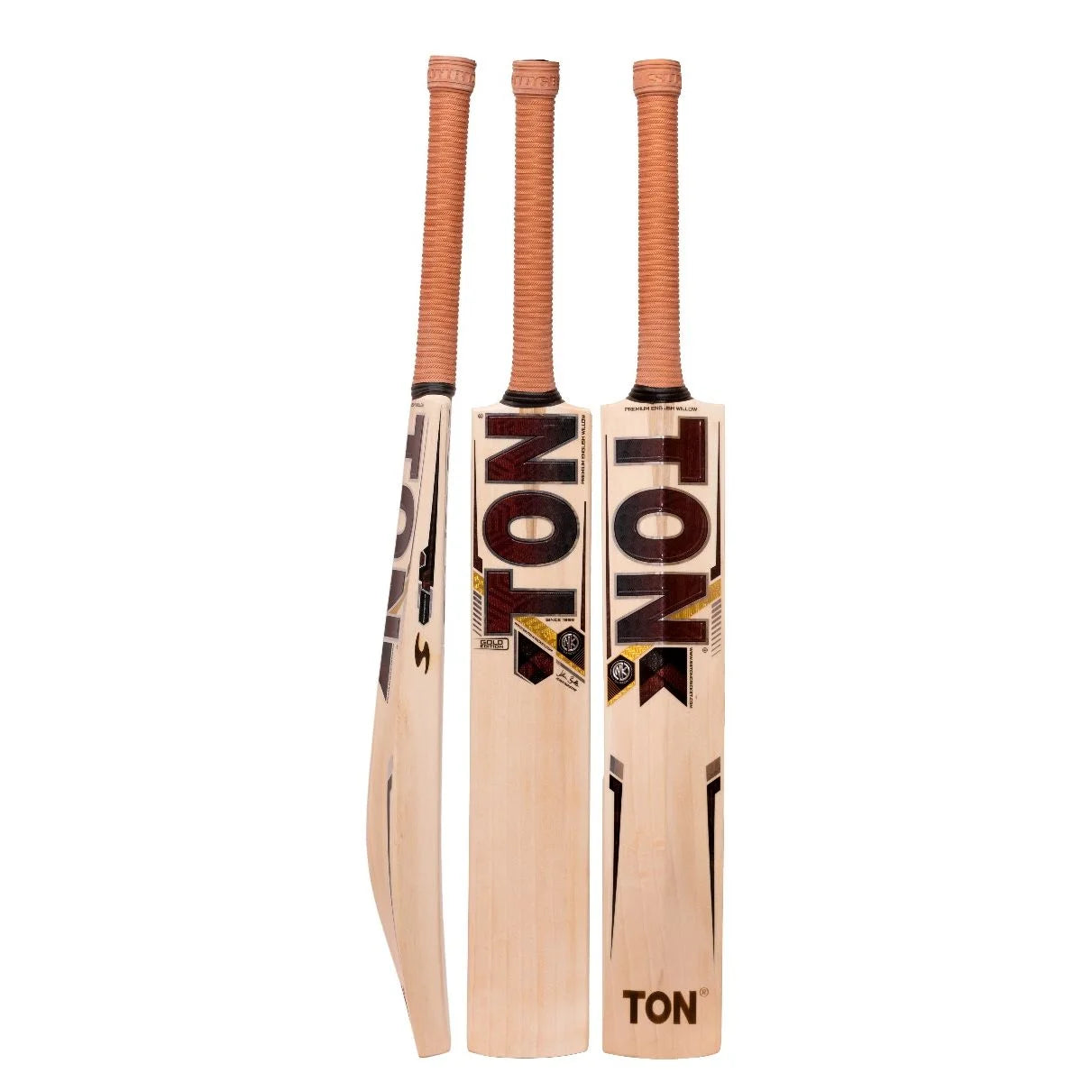 SS TON GOLD EDITION ENGLISH WILLOW CRICKET BAT 2023