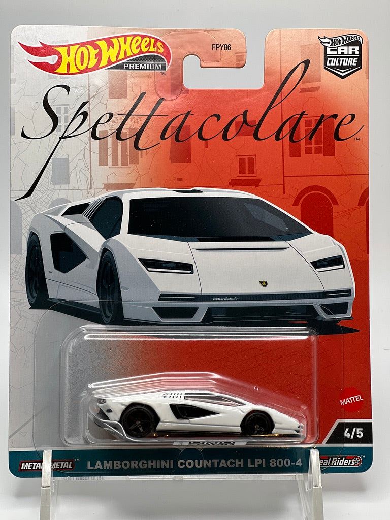 Hot Wheels Premium: Car Culture Spettacolare (#4/5) Lamborghini Countach LPI 800-4