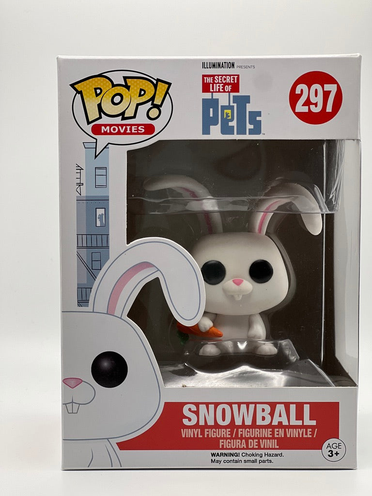 Funko Pop! Movies - Secret Life of Pets: Snowball #297