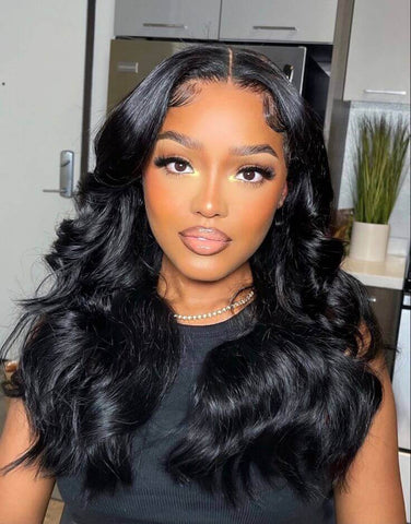 LOVE MUSE hair 4x4 body wave lace closure wigs