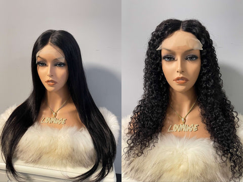 lovmuse human hair lace front wig