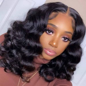 LOVEMUSE hair body wave lace wig