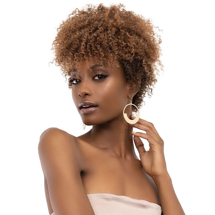 Janet Collection Natural PREMIUM Synthetic Afro Wig - Mica