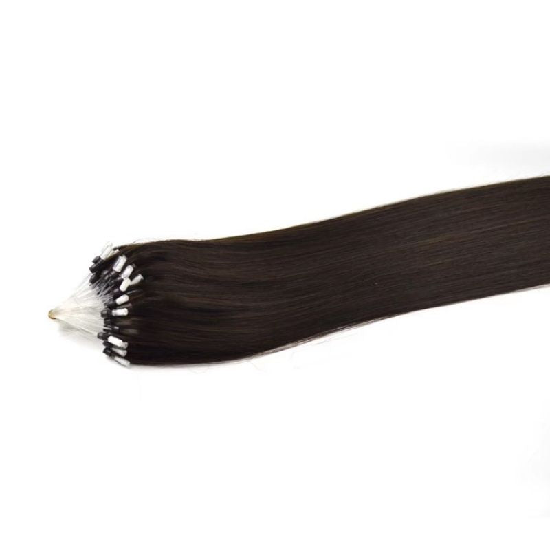 Straight Micro Link Hair Extensions Human Hair