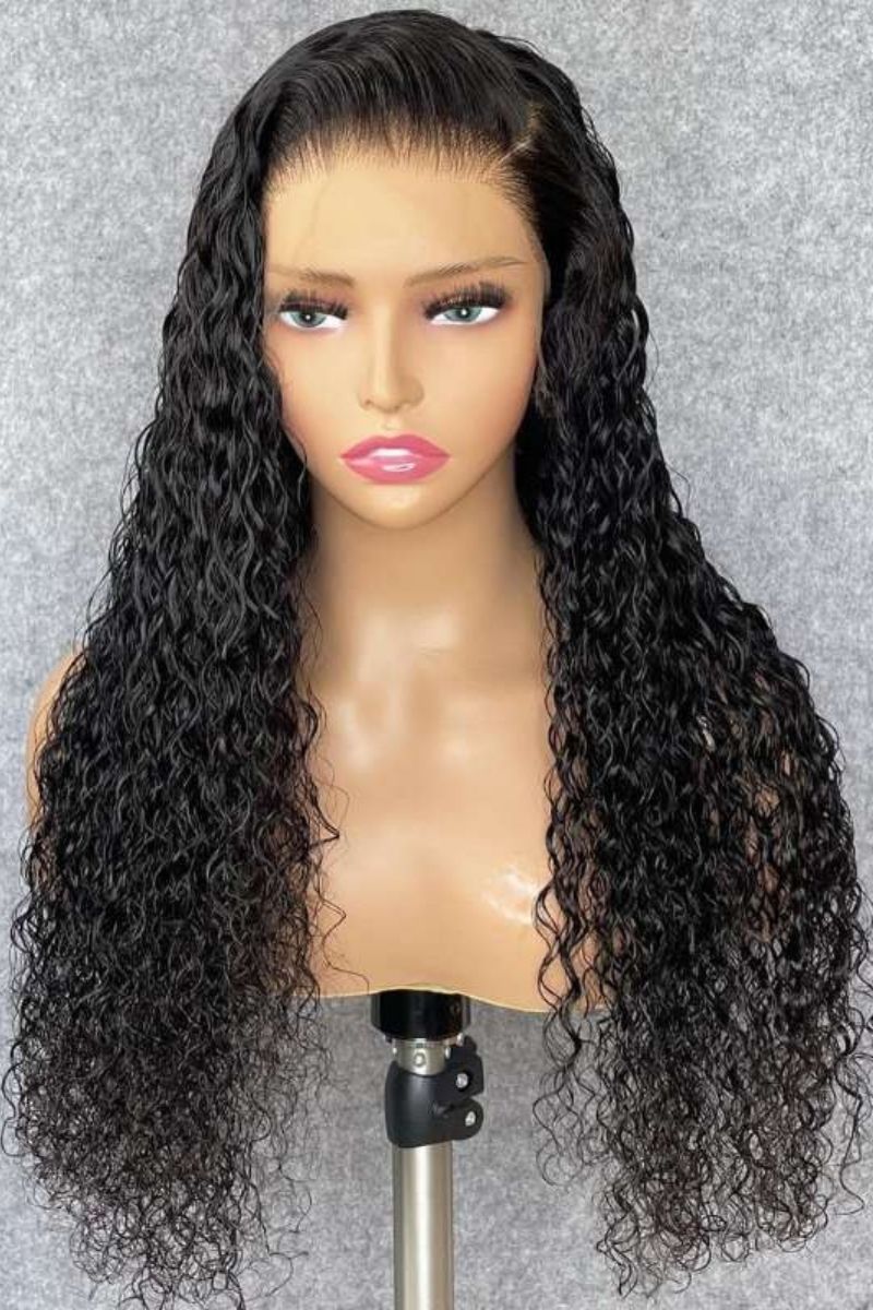 Water Wave Full Lace Wig Human Hair