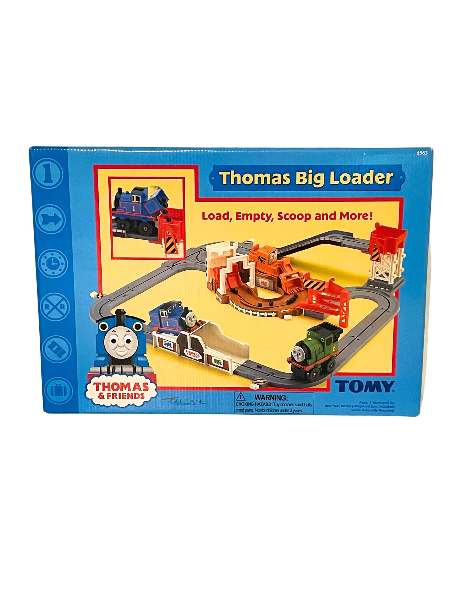 Tomy 2001 Thomas & Friends, Thomas Big Loader Factory Sealed 6563