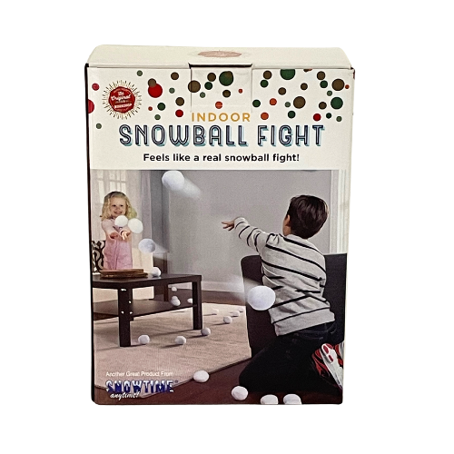 Snowtime Indoor Snowball Fight Set of 6