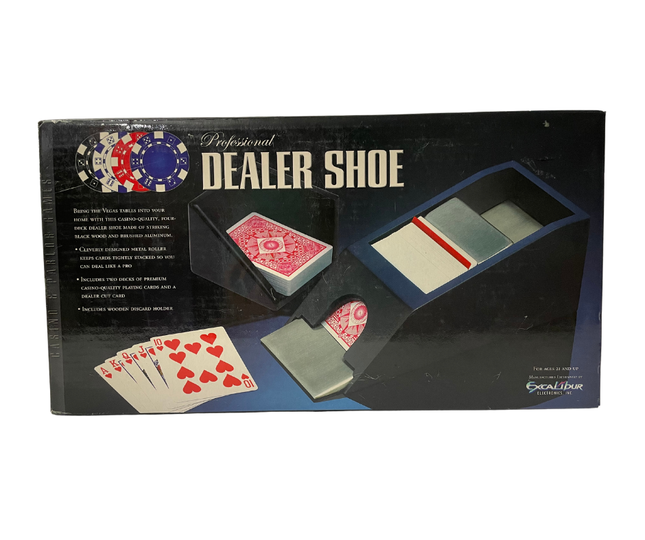 Professional Dealer Card Shoe Bring The Las Vegas Game Home