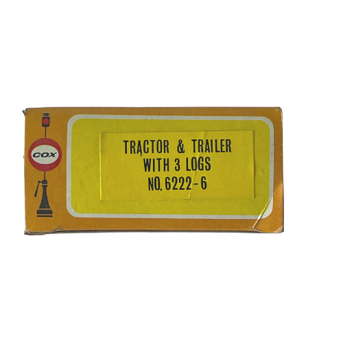 Cox Tractor & Trailer with 3 Logs 6222-6 HO Scale