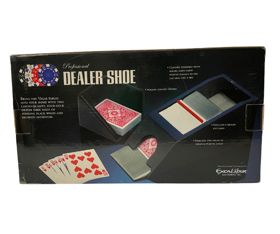 Professional Dealer Card Shoe Bring The Las Vegas Game Home
