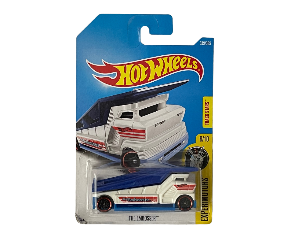 Hot Wheels 2015 Track Stars Experimotors The Embosser 6/10 - 339/365