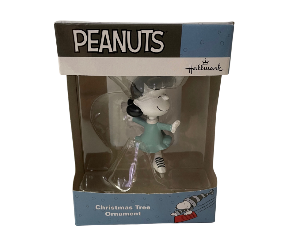 Hallmark Peanuts Christmas Tree Ornament -Lucy Ice Skating
