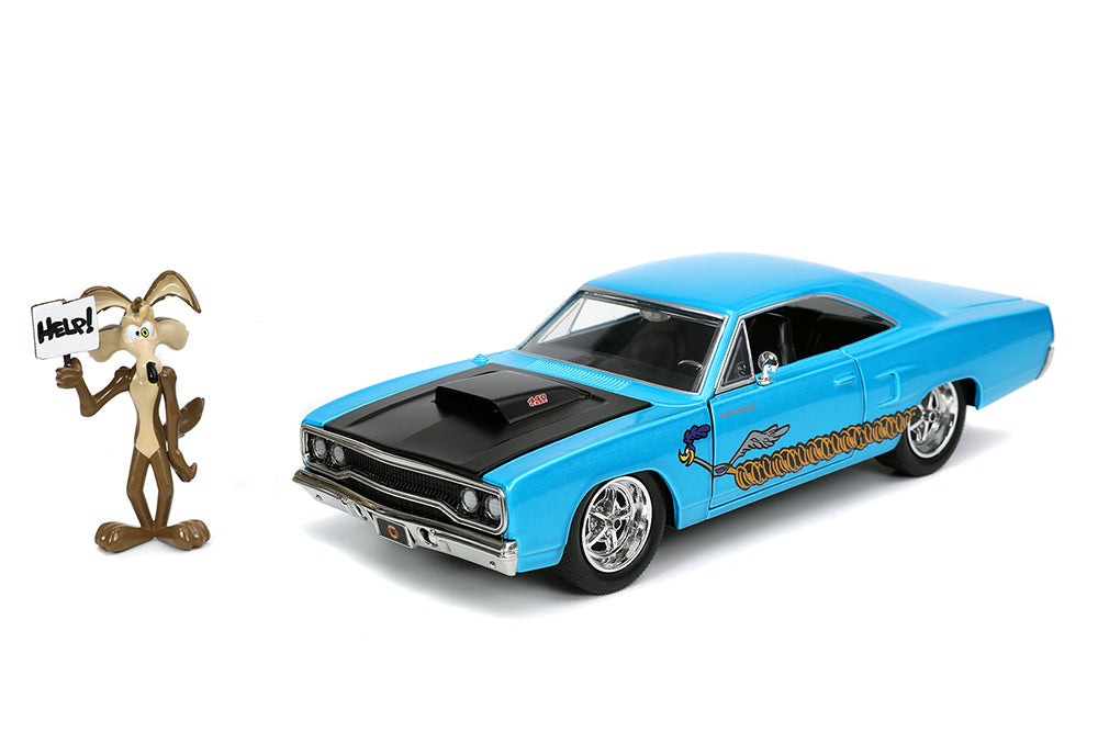1970 Plymouth Road Runner W. Wile E. Coyote 1/24 Diecast