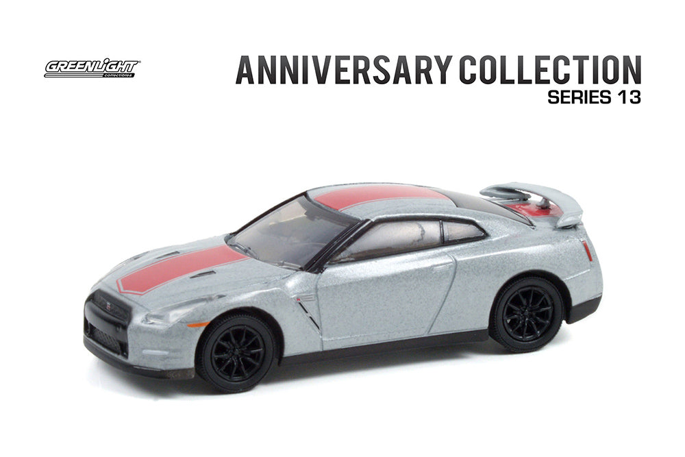 Nissan GT-R (35) Silver 50TH Anniversary Limited Edition 1/64 Diecast