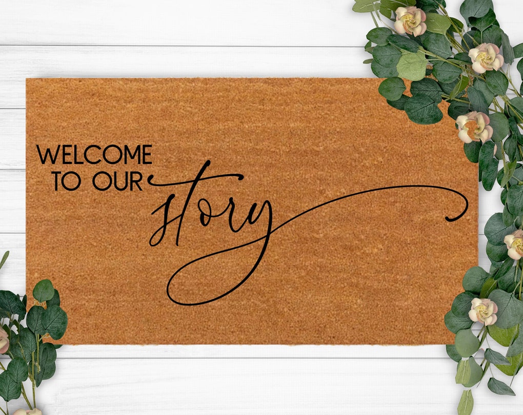 Welcome To Hory-Christmas Gift-Holiday Gift-Last Name Doormats-Housewarming Gift-Custom Doormats-Doormat-Funny