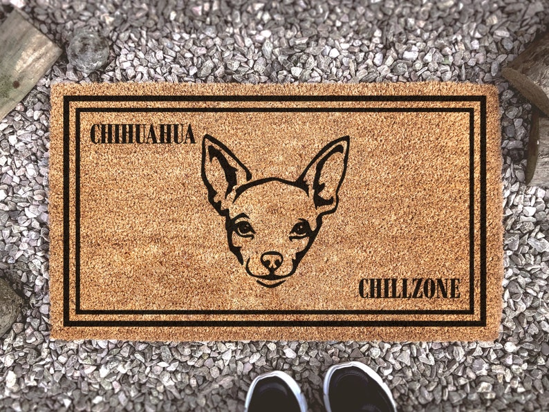 Chillever- Outdoor Mat- Pet Palace, Your Dog Breed, Personalised Text, Jeffree Star Inspired Custom Doormat