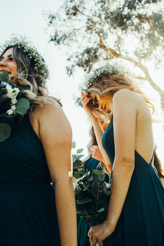 Olive green colour matches with various skin tones