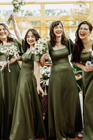 Recommended Green bridesmaid dress styles