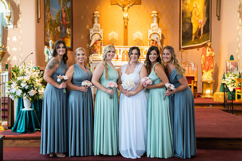 How many bridesmaids or maids of honour?