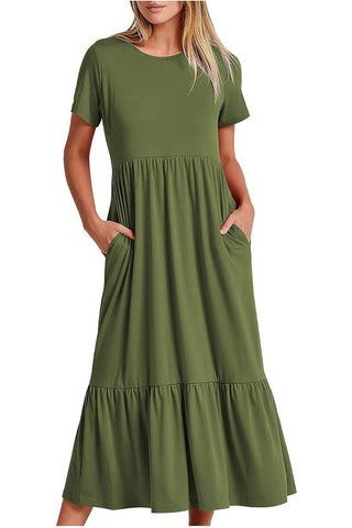 Amazon AMhomely green dress