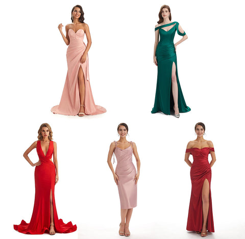 Common neckline ideas for mermaid dresses