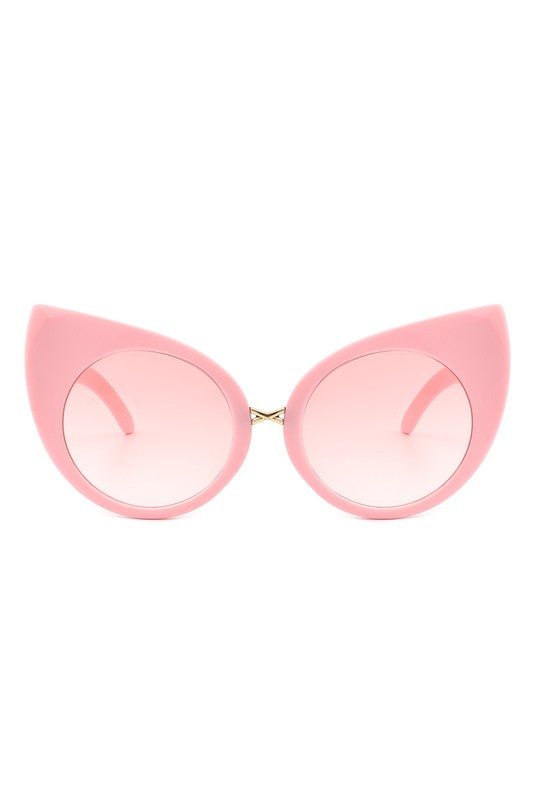 Retro High Pointed Fashion Cat Eye Sunglasses