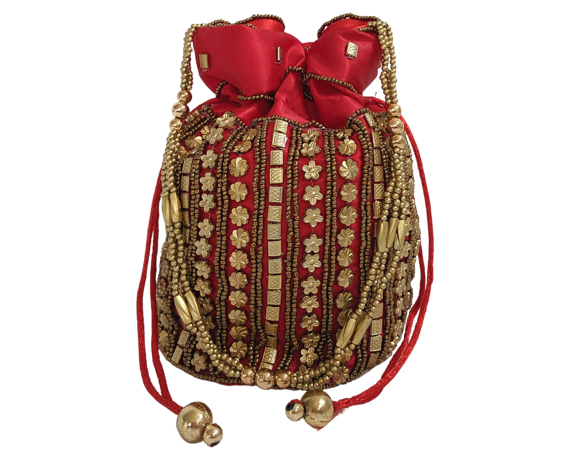 Indian  Drawstring Potli Bags