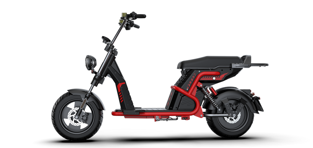 How to start the engine of city coco electric scooter?