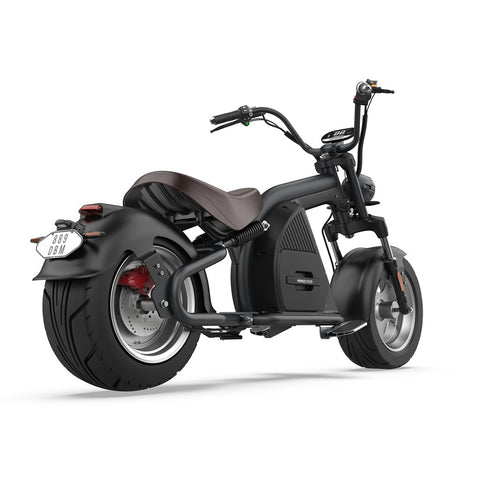 Rooder citycoco m8 electric scooter 2000w eec coc Matte black