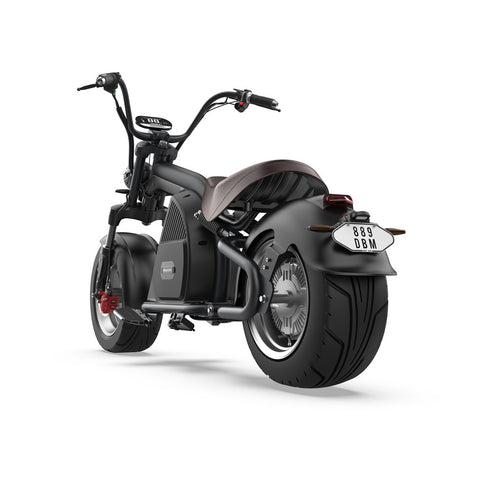 Rooder citycoco m8 electric scooter 2000w eec coc Matte black