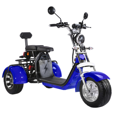 citycoco 3 wheel electric scooter Rooder r804t8 US stock