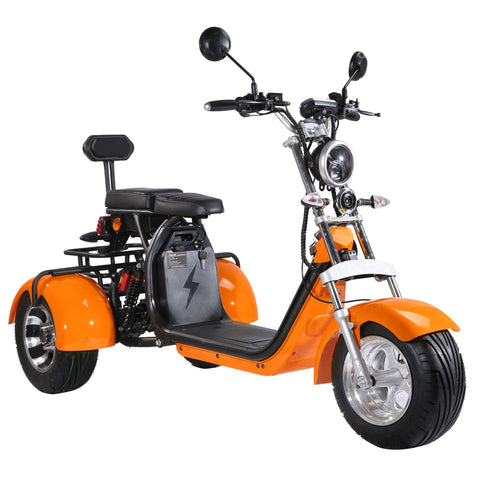 citycoco 3 wheel electric scooter Rooder r804t8 US stock