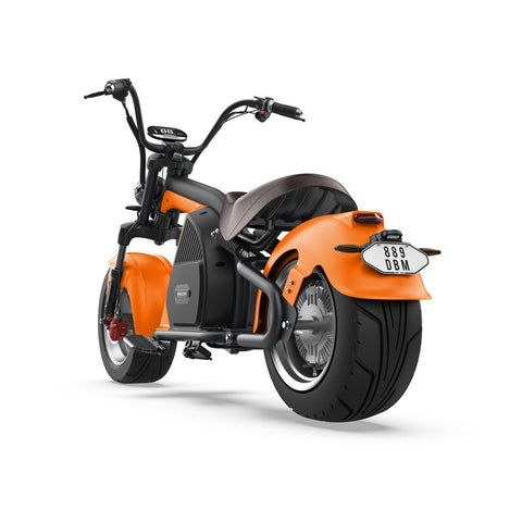 citycoco chopper electric scooter Rooder m8 eec coc orange