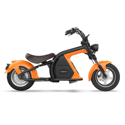 citycoco chopper electric scooter Rooder m8 eec coc orange