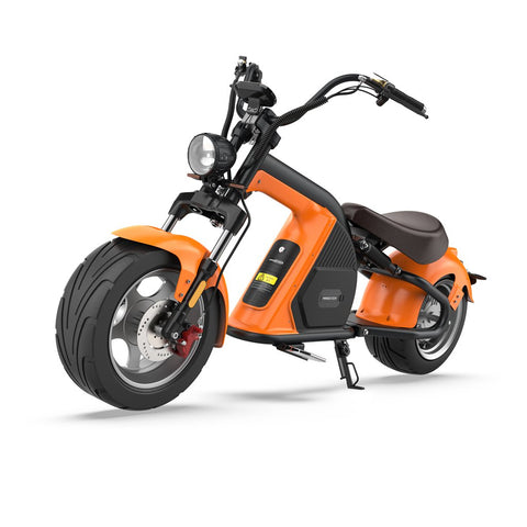 citycoco chopper electric scooter Rooder m8 eec coc orange