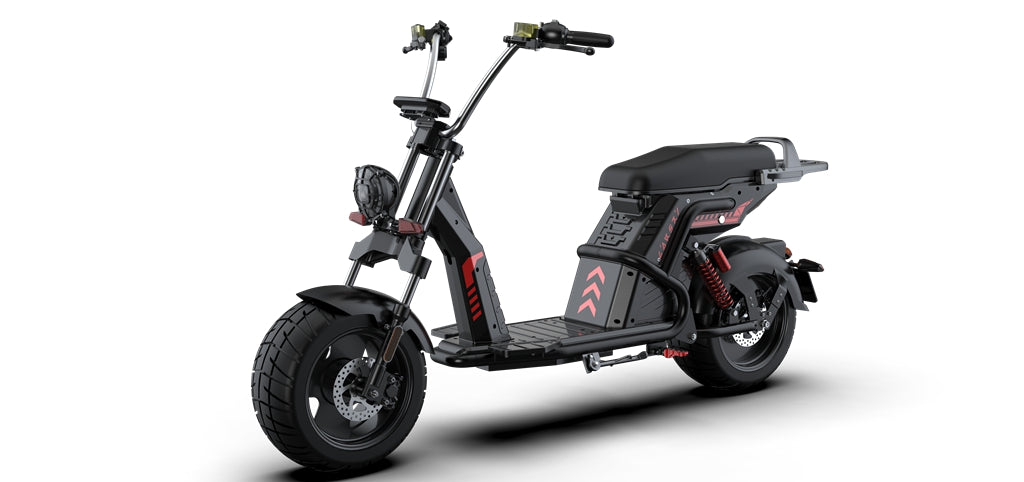 how to park a Rooder citycoco scooter?