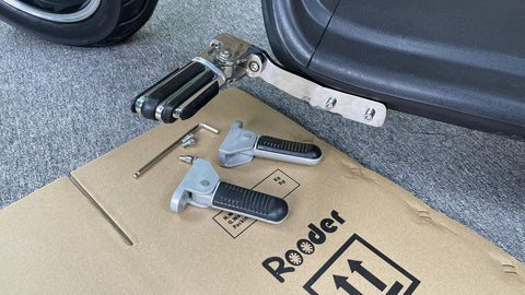foot pegs for Rooder Mangosteen Citycoco chopper elektro roller scooter m1p m1