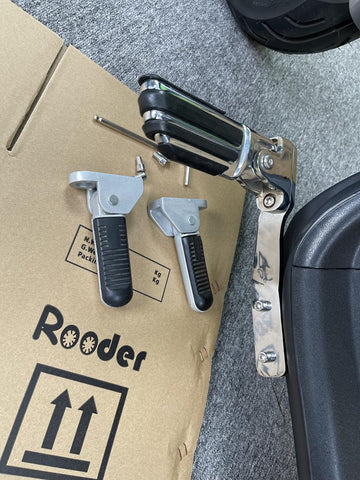 foot pegs for Rooder Mangosteen Citycoco chopper elektro roller scooter m1p m1