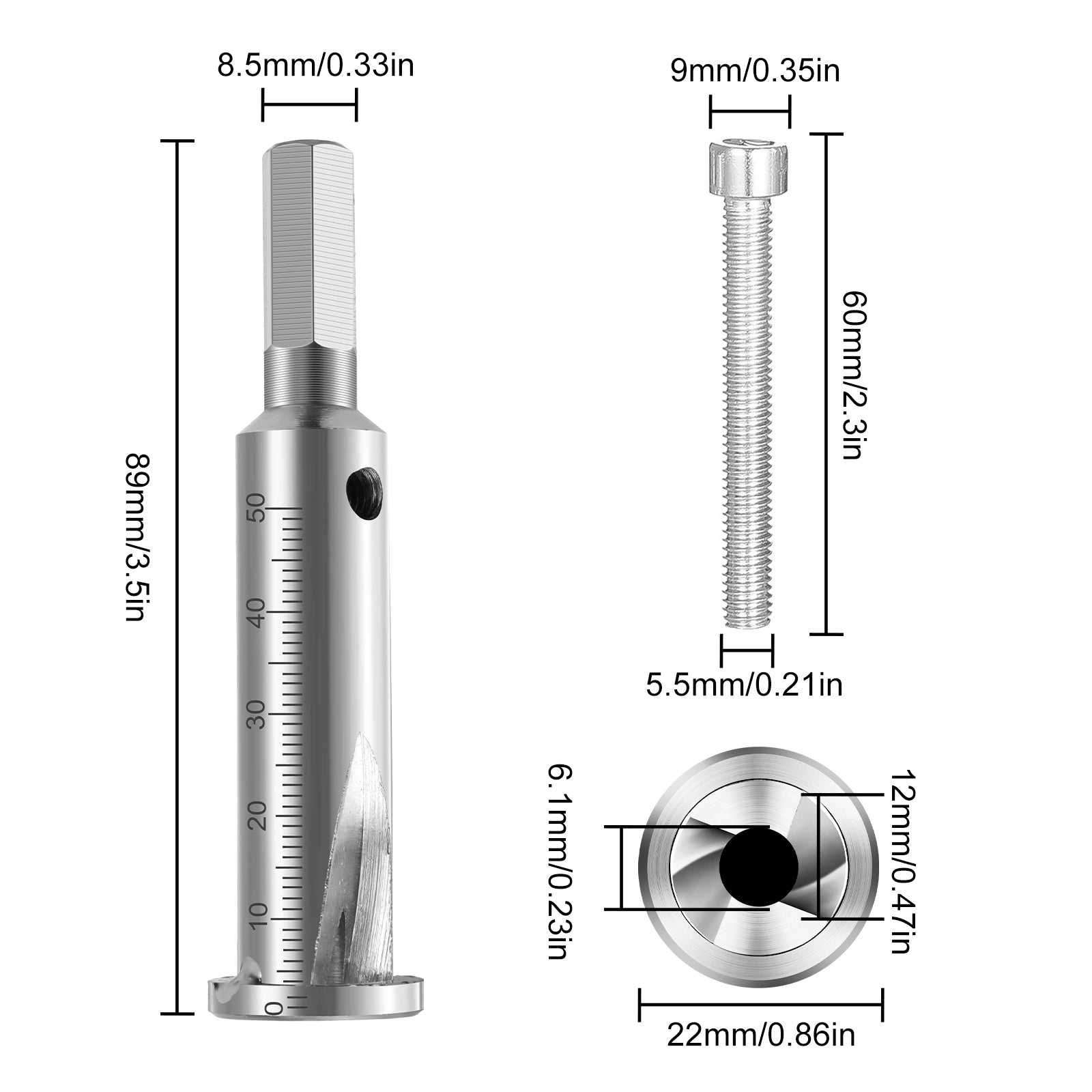 2pcs 2 in 1 Electrical Drill Manual Wire Stripping and Twisting Tool - Premium 45# Precision Steel,Twist 2-5 way wires,Enhance Efficiency for Power Drill Drivers (2.5-4 Square)