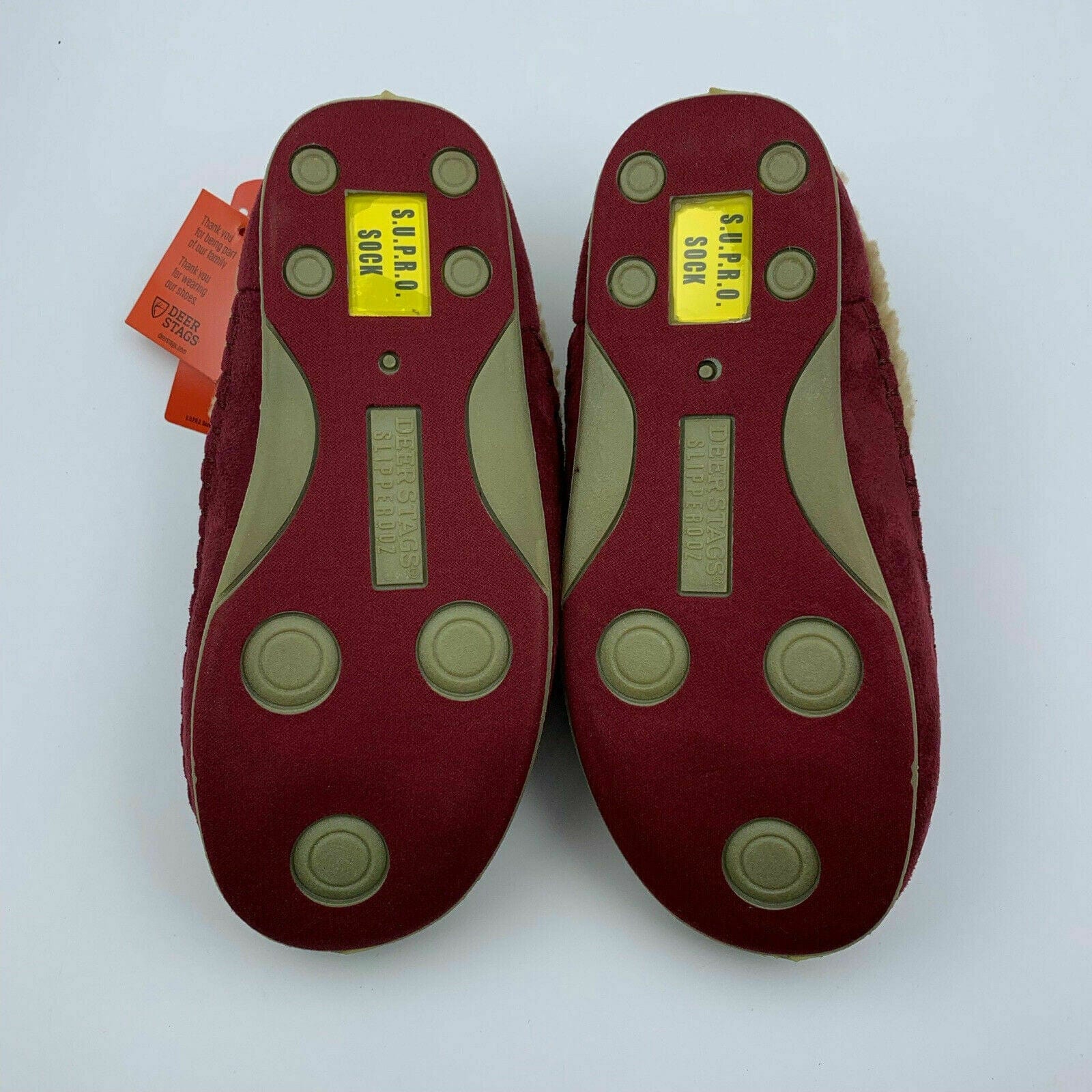 Deer Stags SLIPPEROOZ | Unisex Slippers| Color: Nordic Wine Purple | Size: 4 / 6M | NWT