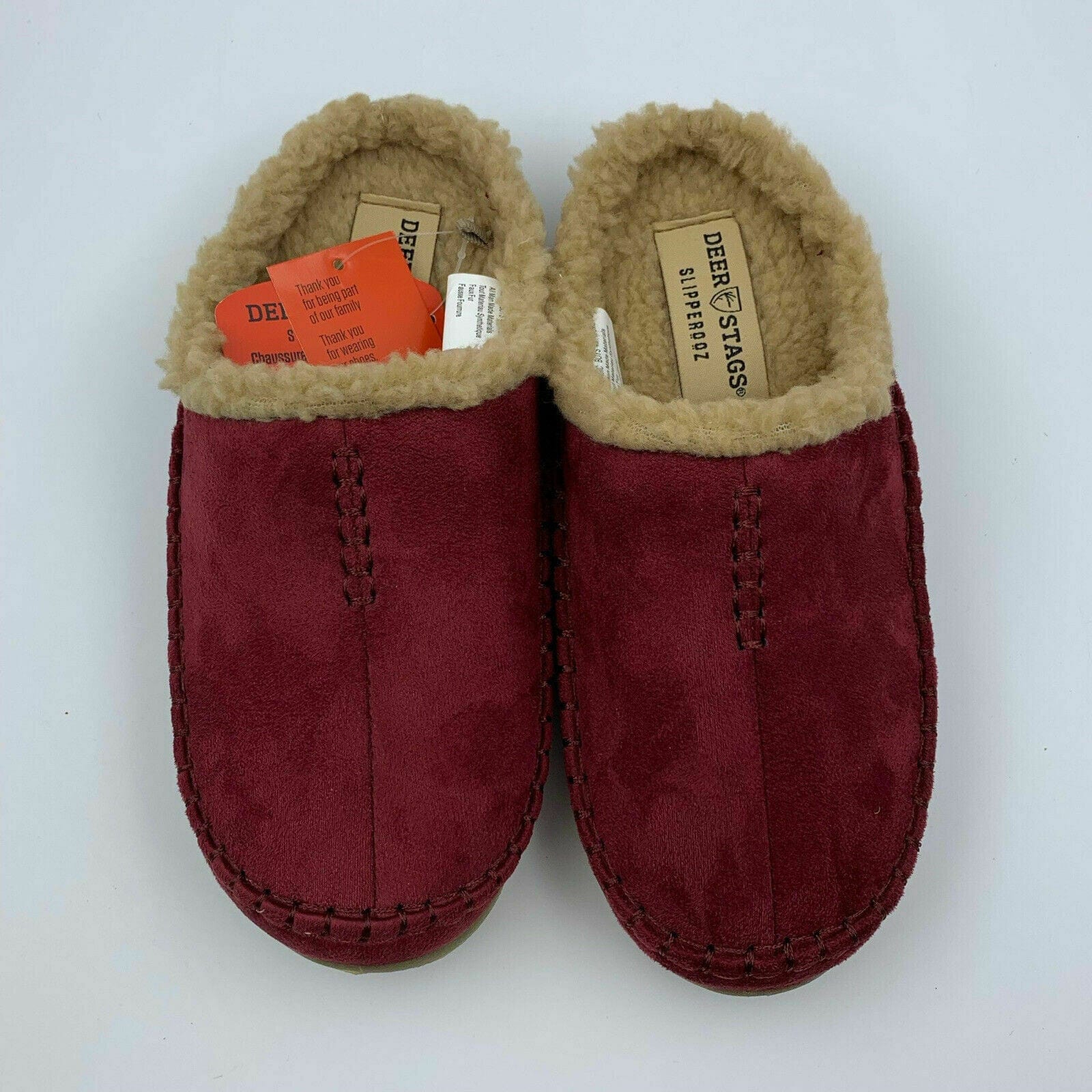 Deer Stags SLIPPEROOZ | Unisex Slippers| Color: Nordic Wine Purple | Size: 4 / 6M | NWT