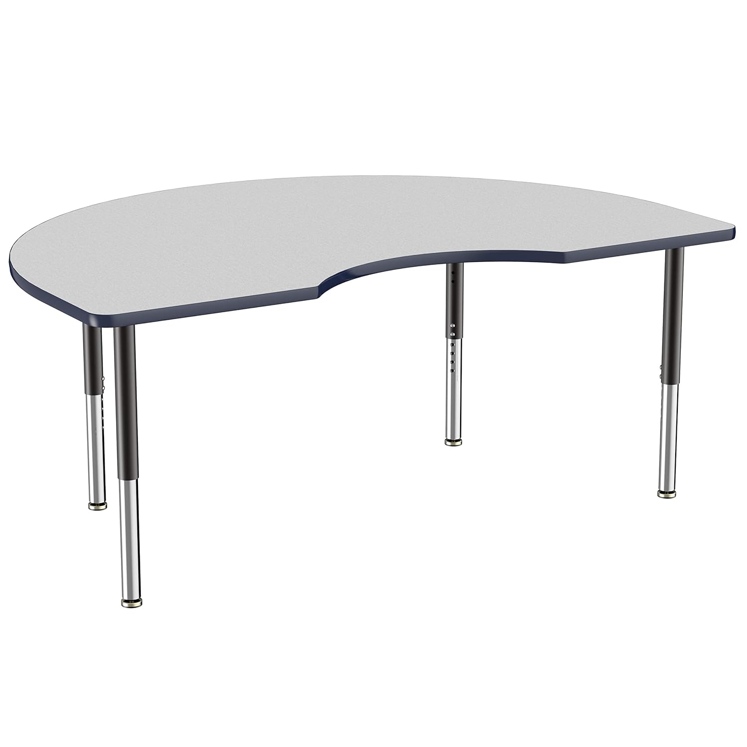 Factory Direct Partners 10087-GYGN Kidney Activity School and Office Table (48