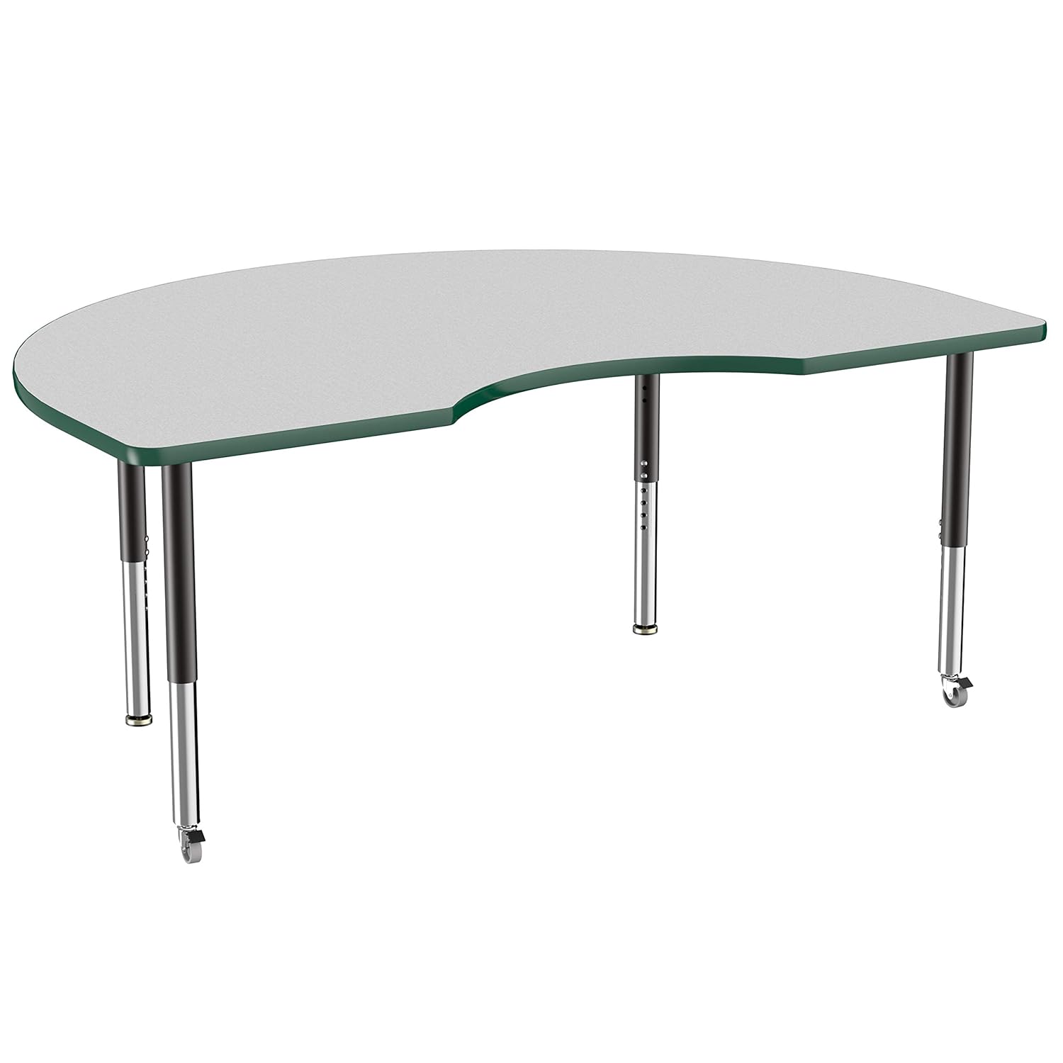 Factory Direct Partners 10087-GYGN Kidney Activity School and Office Table (48