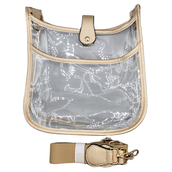 TG10171 Game Day Clear Crossbody Bag