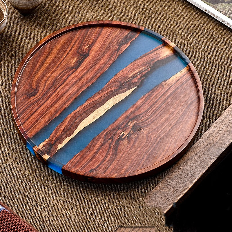 Seaside Sanctuary Sandalwood Serving Trays