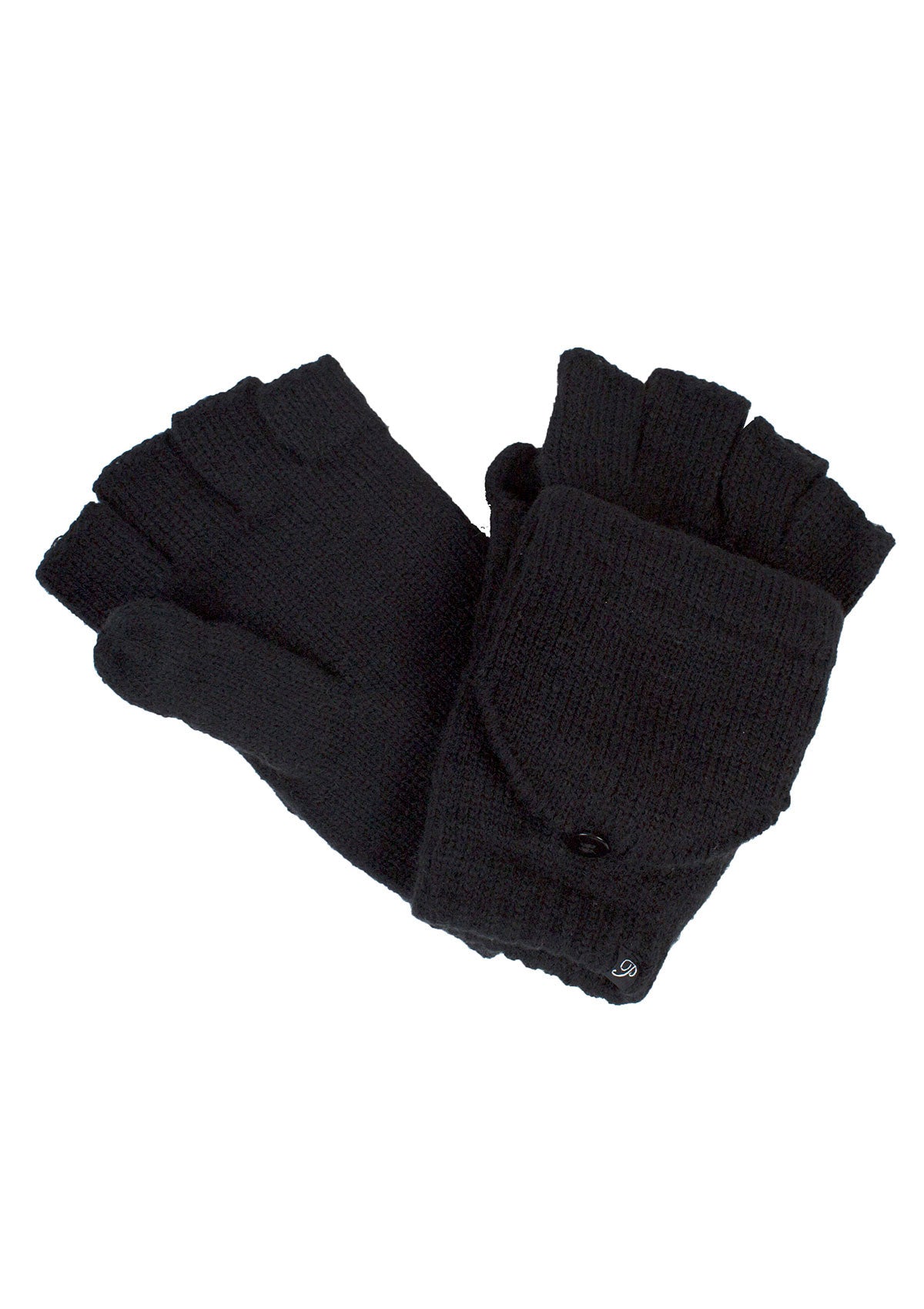 Fleece-Lined Fingerless Mittens