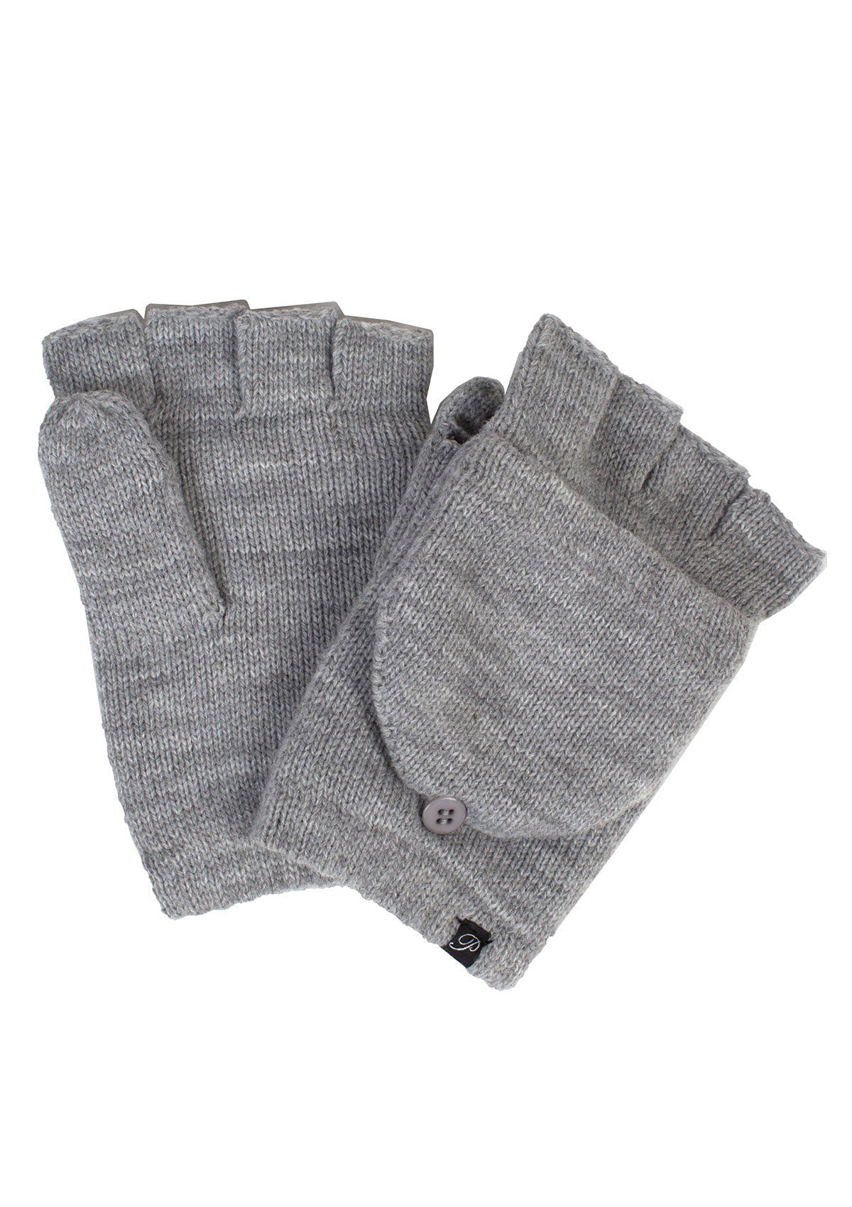 Fleece-Lined Fingerless Mittens