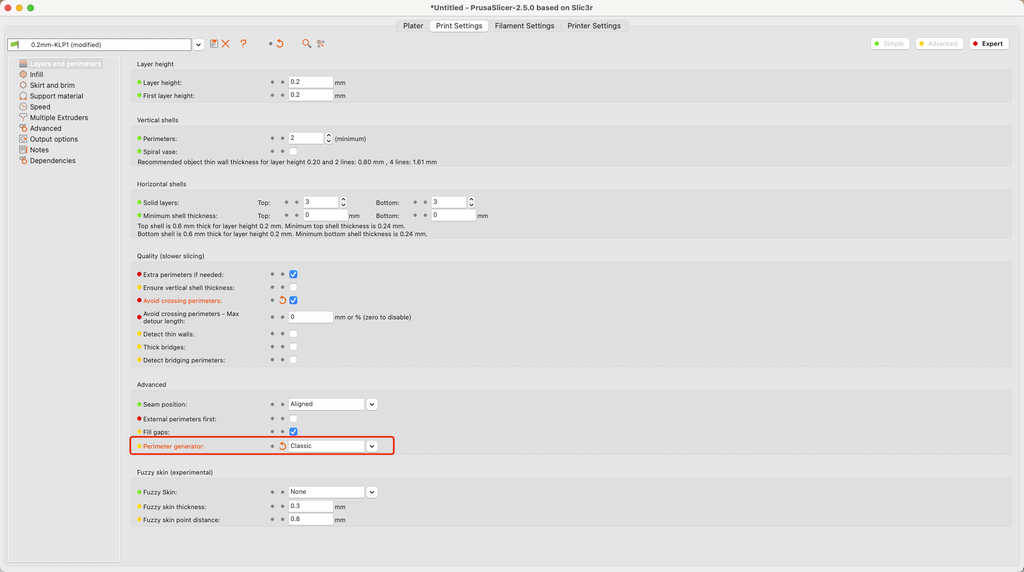 P3 Perimeter generator