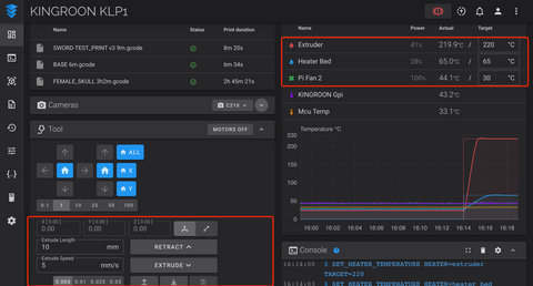 P5. KLP1 Filament Load and Unload